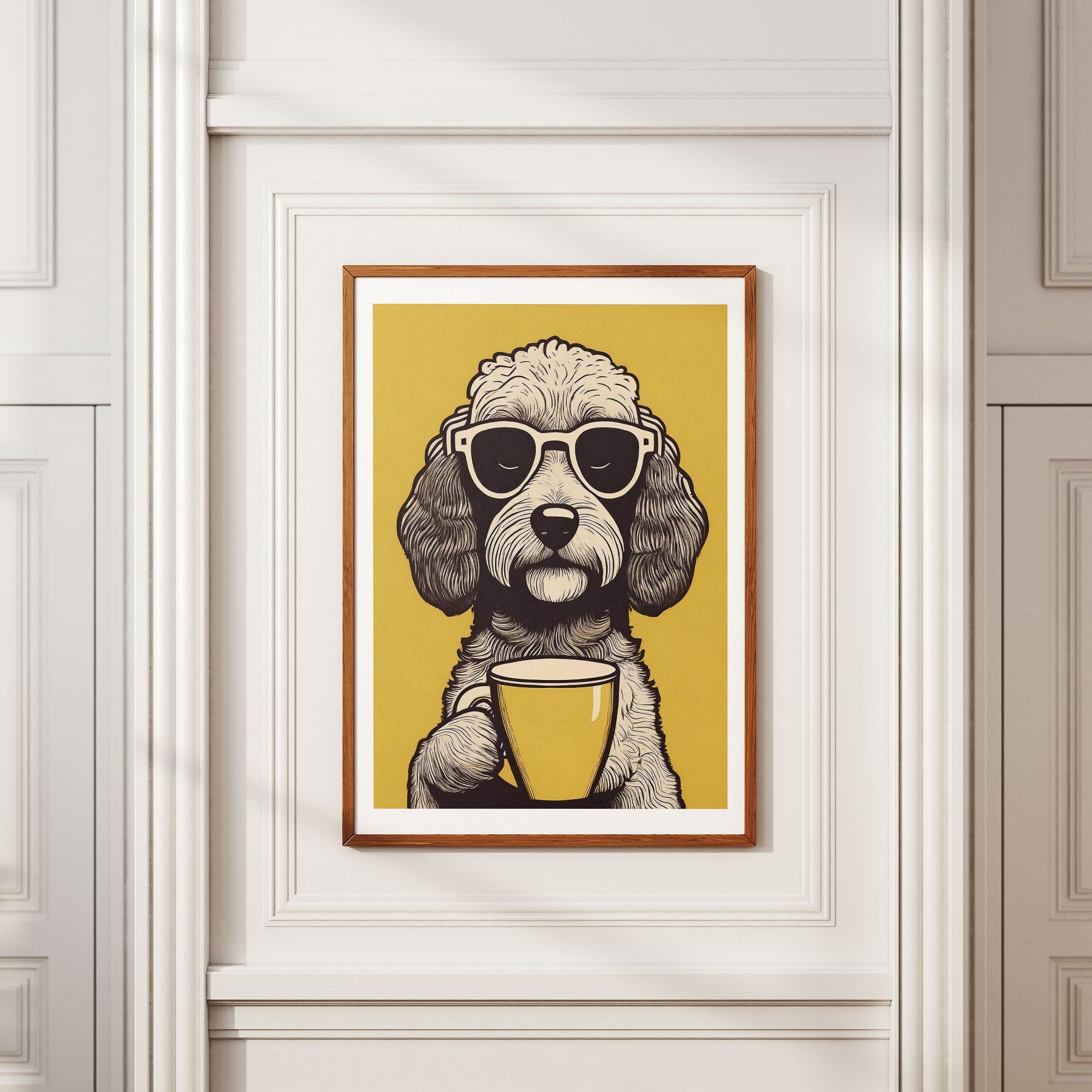 Cavooodle Chillin Coffee Dog image 2