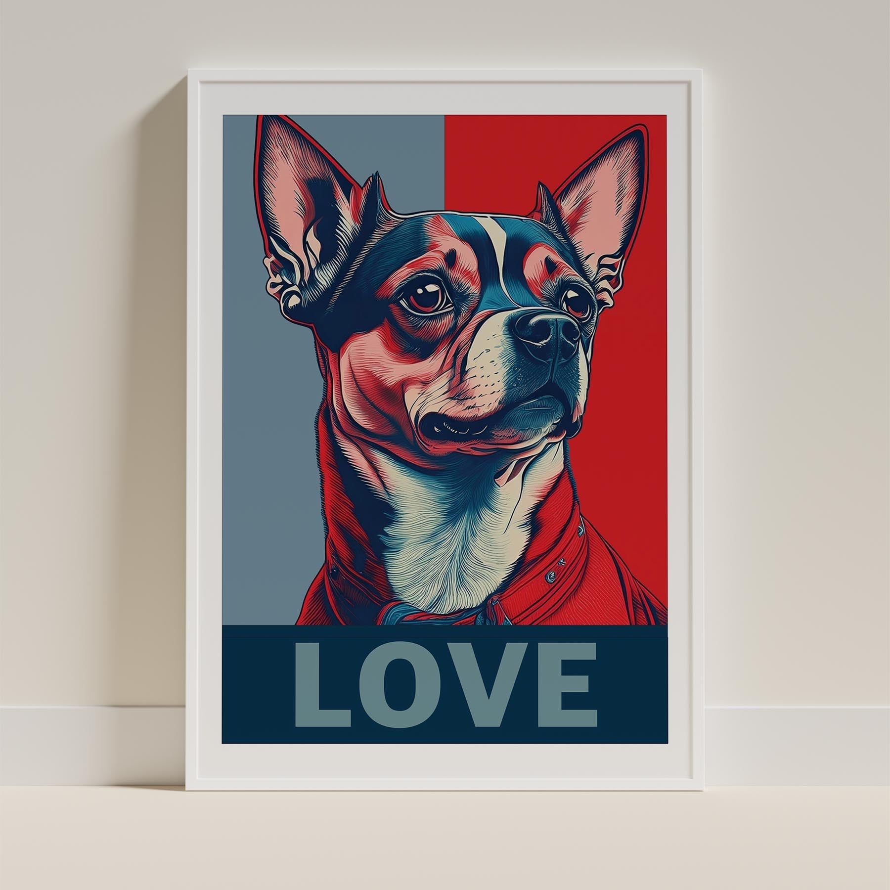 Chihuahua LOVE Series Inspired by the Obama Poster image 9