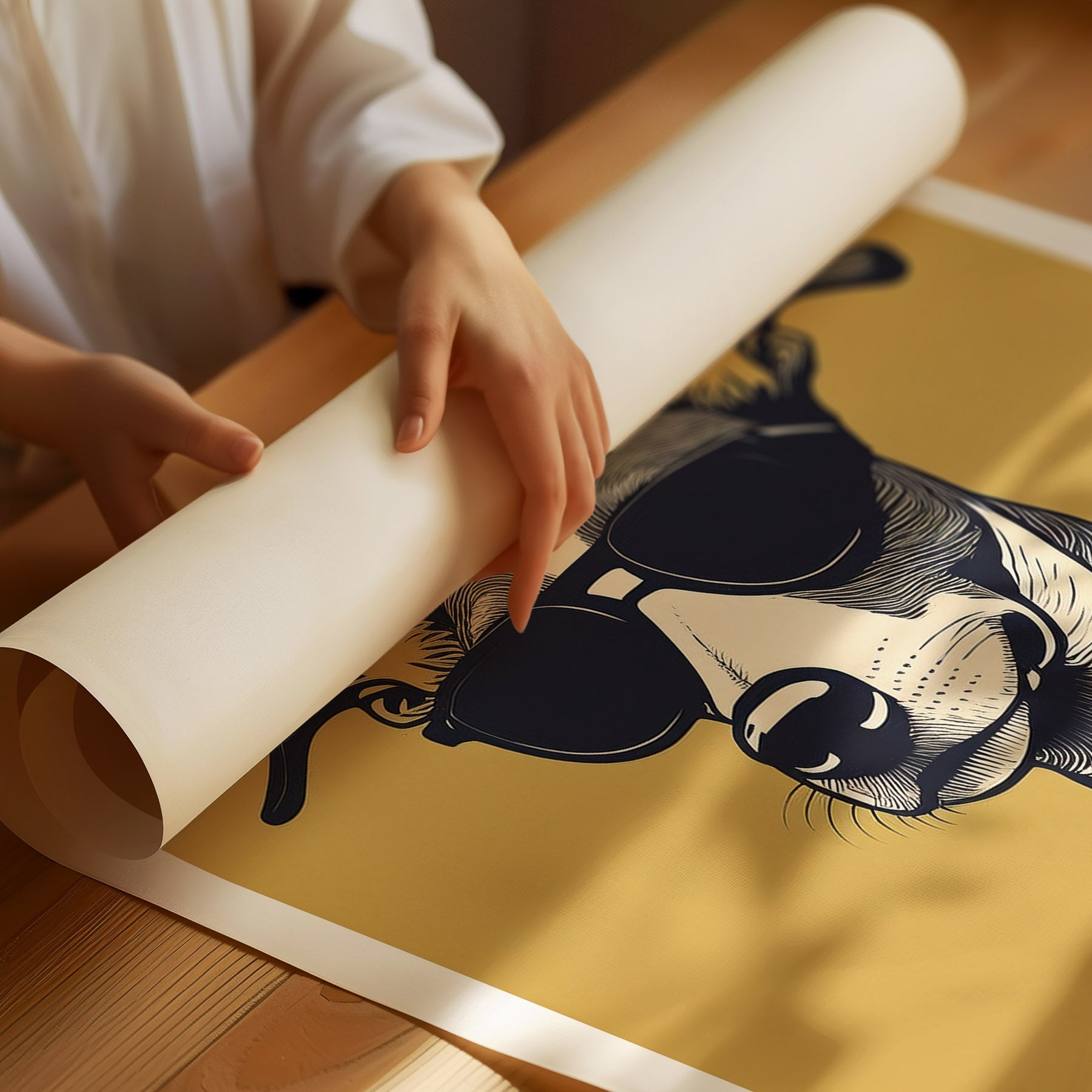 Whippet Chillin Coffee Dog image 3