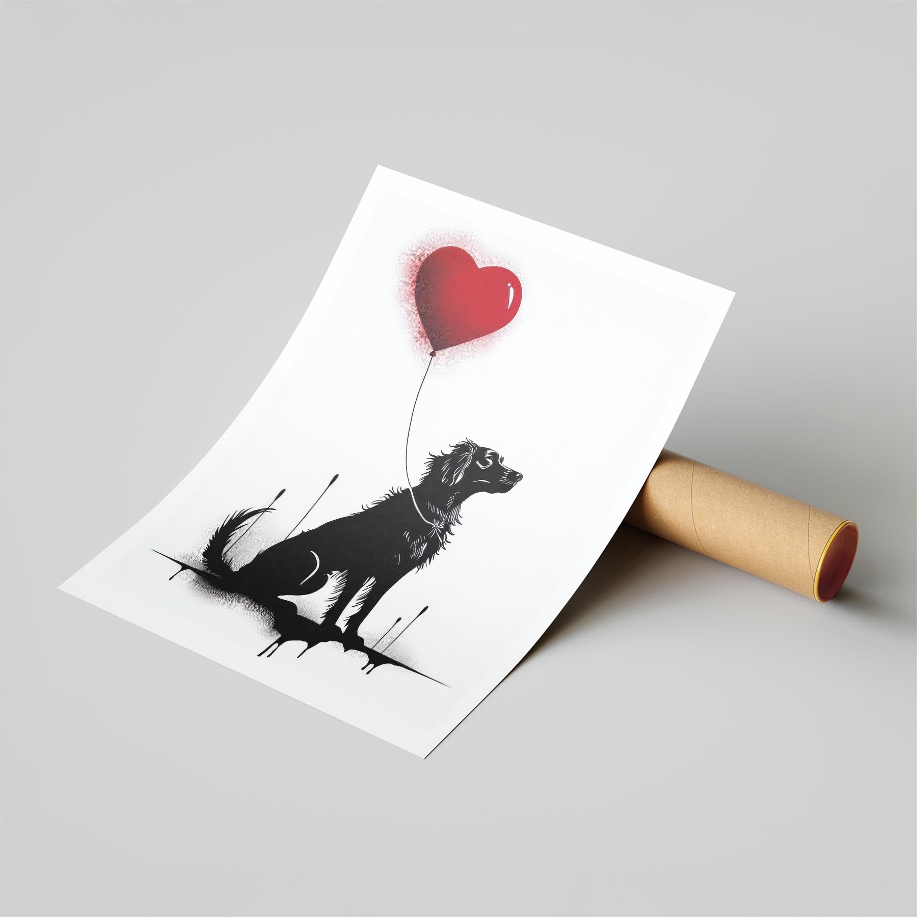 Afghan DOGSY Series inspired by the Art of Banksy image 6