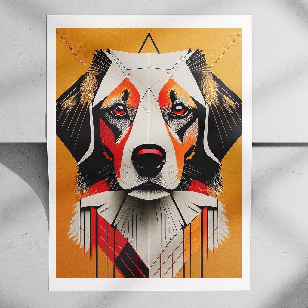 Maremma Geometric Orange Series image 7