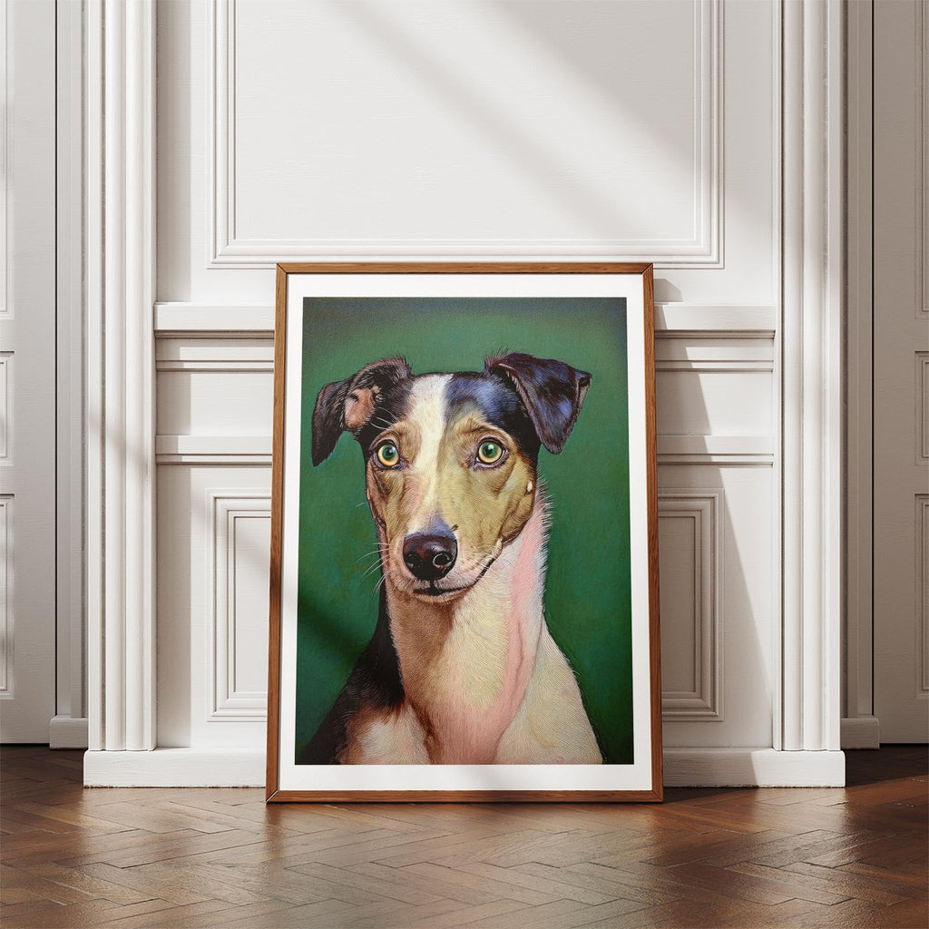 Greyhound Green Painted Series image 4