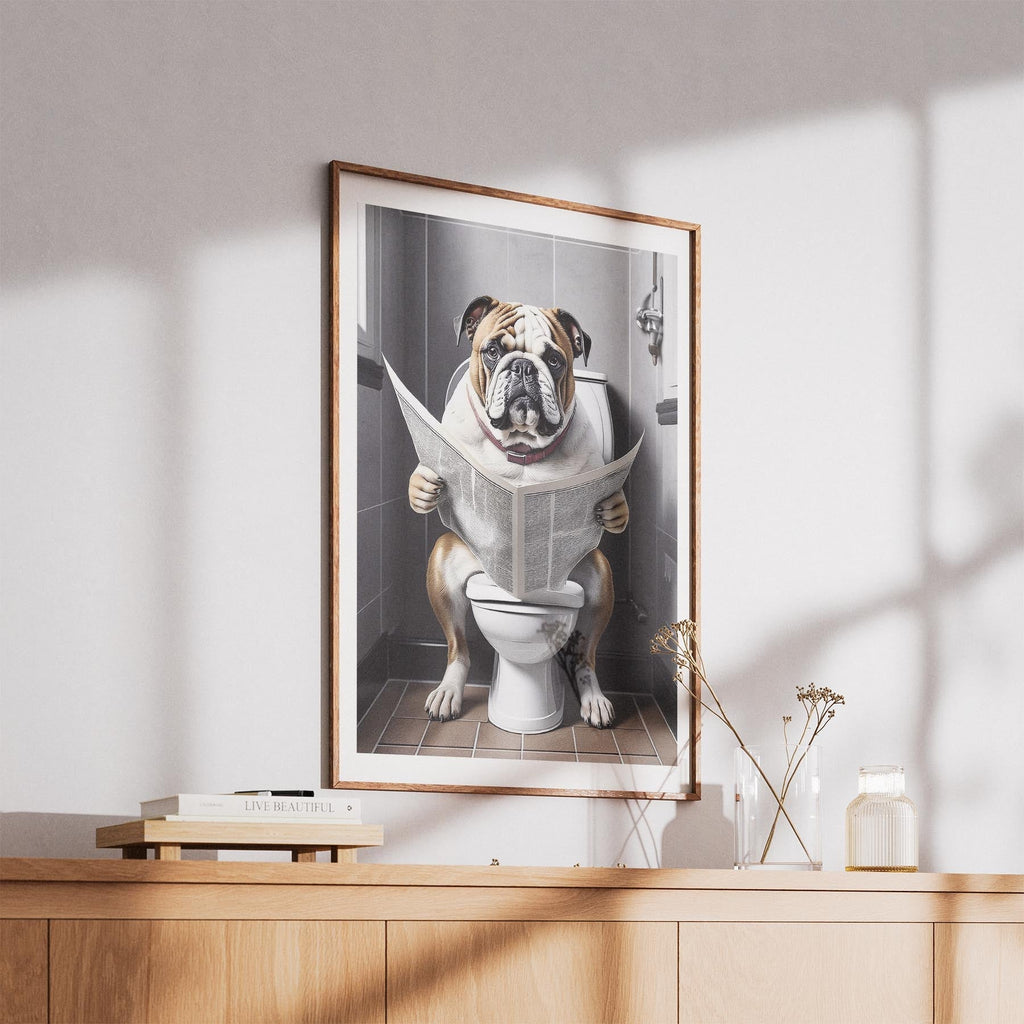 Bulldog Toilet Humour Dog Series 4 image 5