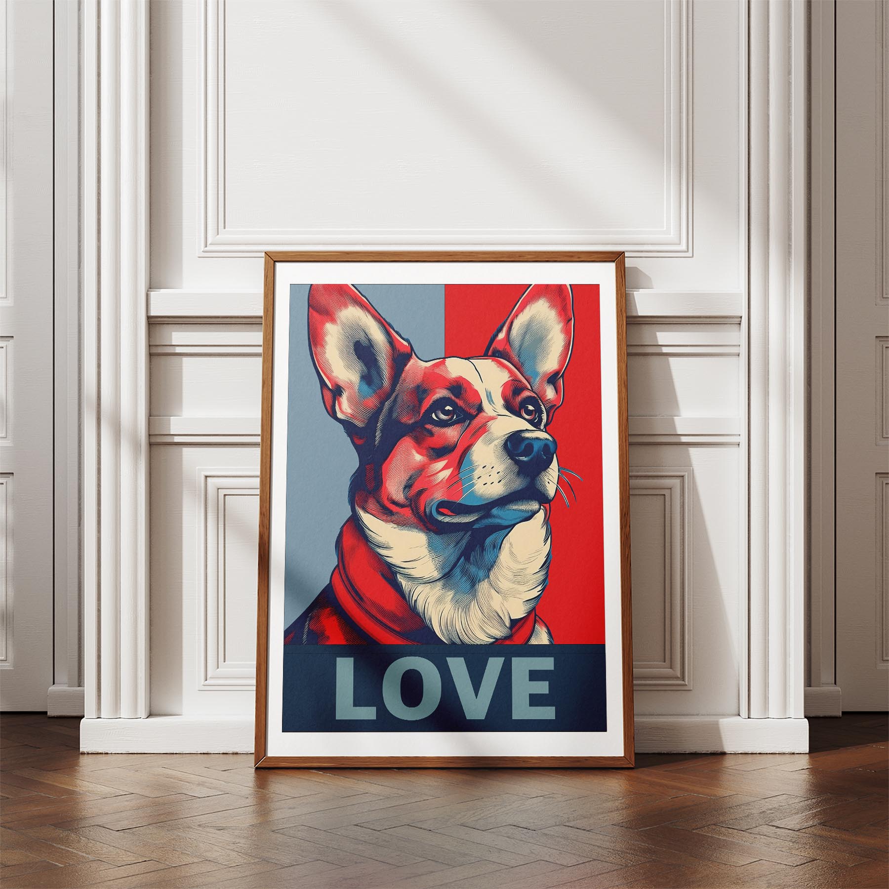 Corgi LOVE Series Inspired by the Obama Poster image 4