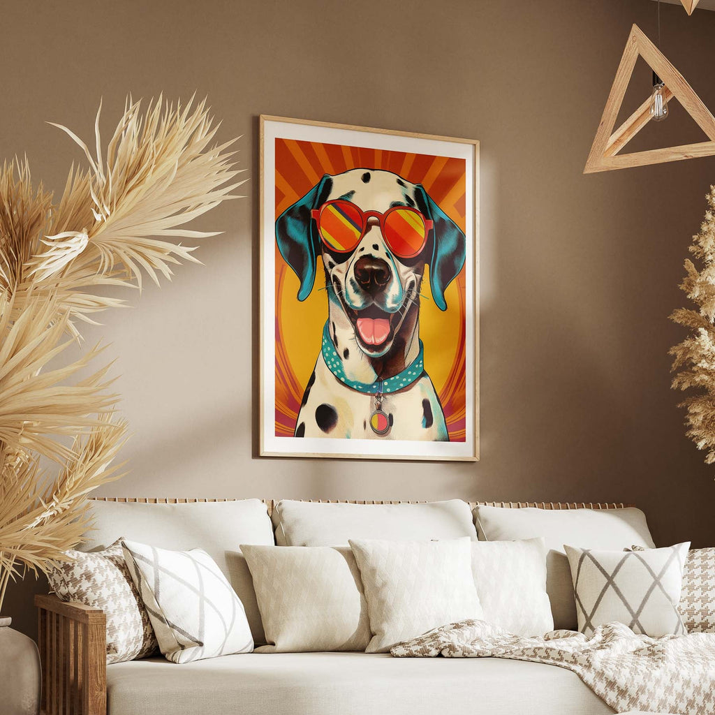 Dalmation Dog In Colourful Sunnies 7 image 5