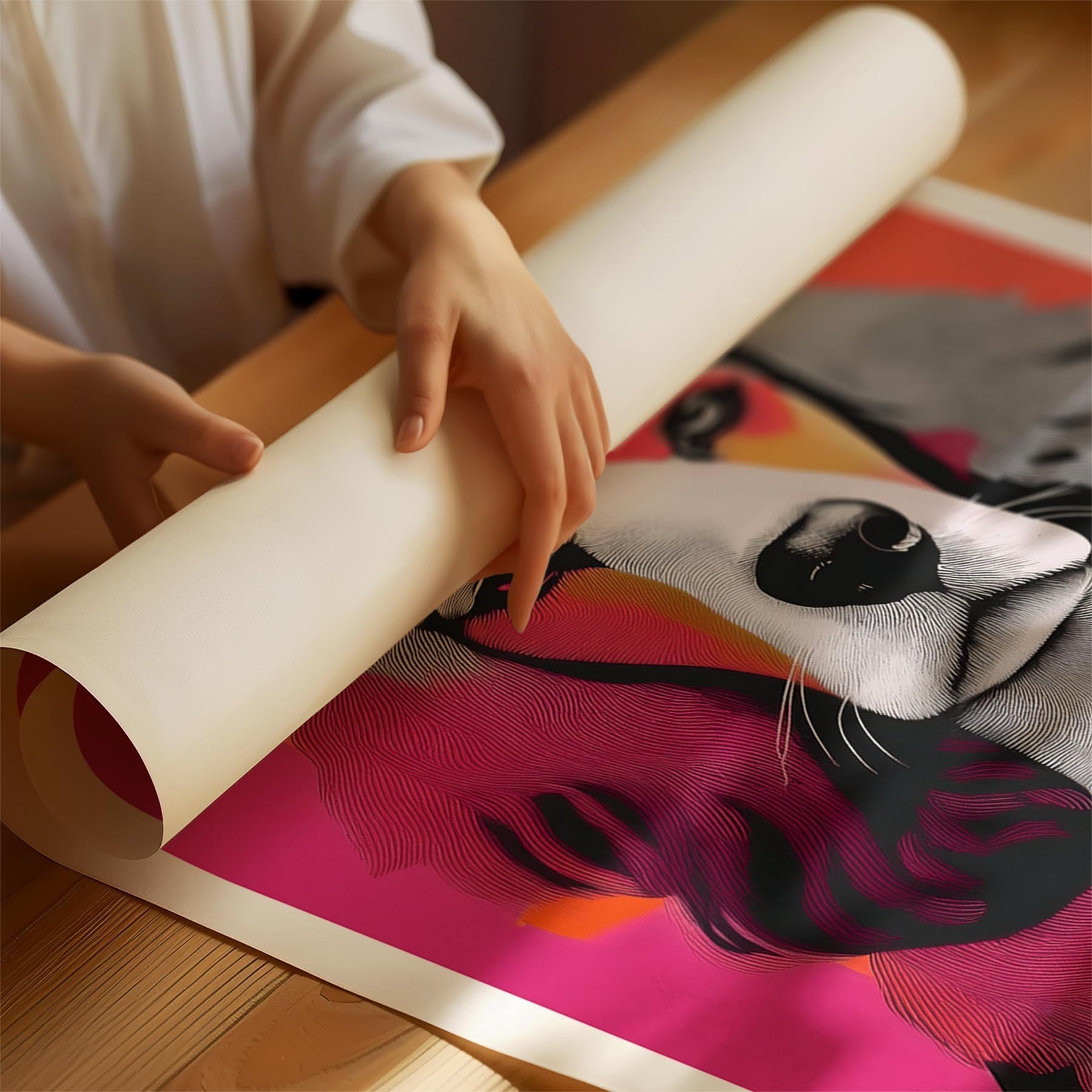 Afghan Modern Pop Dog Series image 1