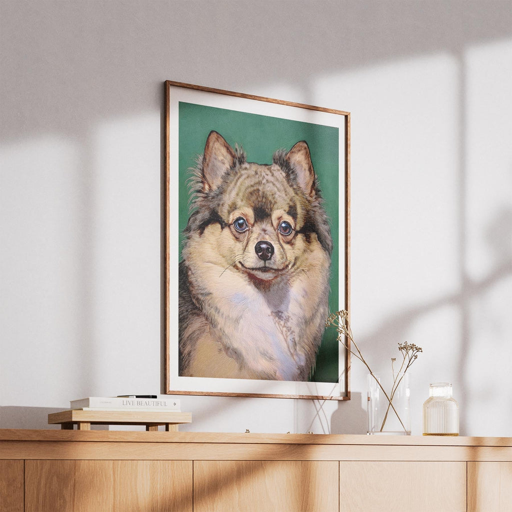 Pomeranian Green Painted Series image 5