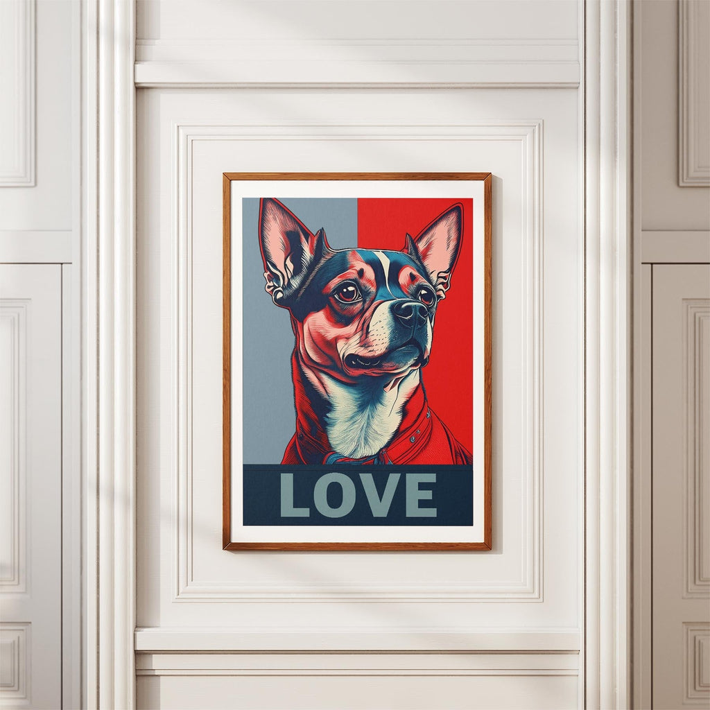 Chihuahua LOVE Series Inspired by the Obama Poster image 3