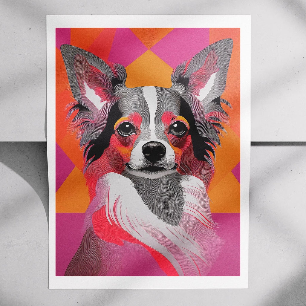 Papillon Modern Pop Dog Series image 7