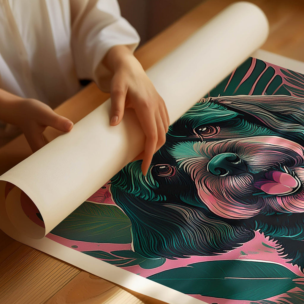 Cavoodle Flowery Dog image 1