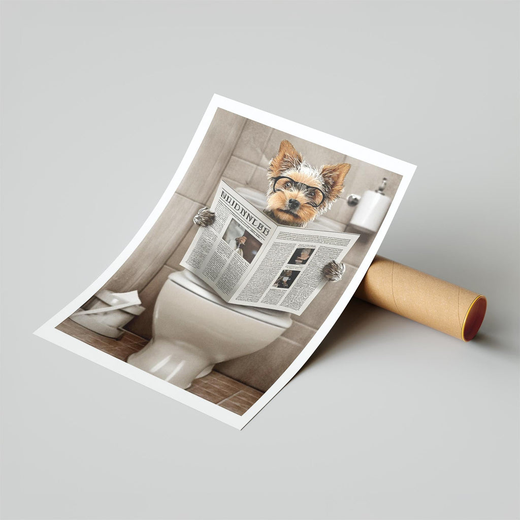 Australian Terrier Toilet Humour Dog Series 2 image 6