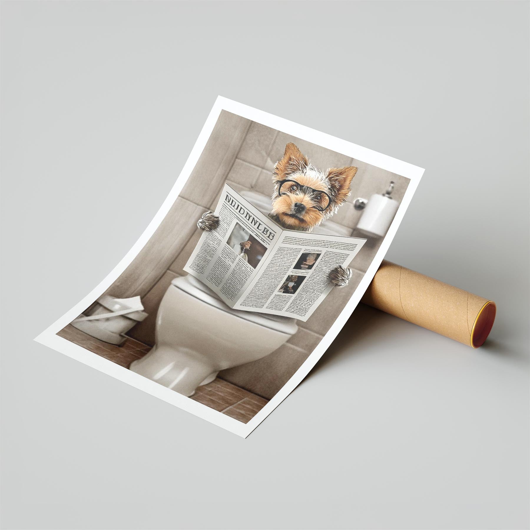 Australian Terrier Toilet Humour Dog Series 2 image 6