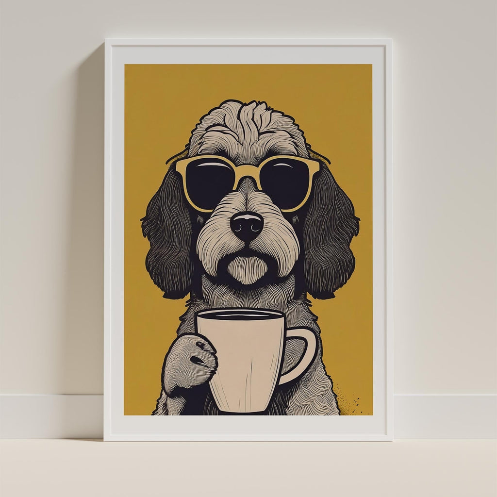 Spoodle Chillin Coffee Dog image 11