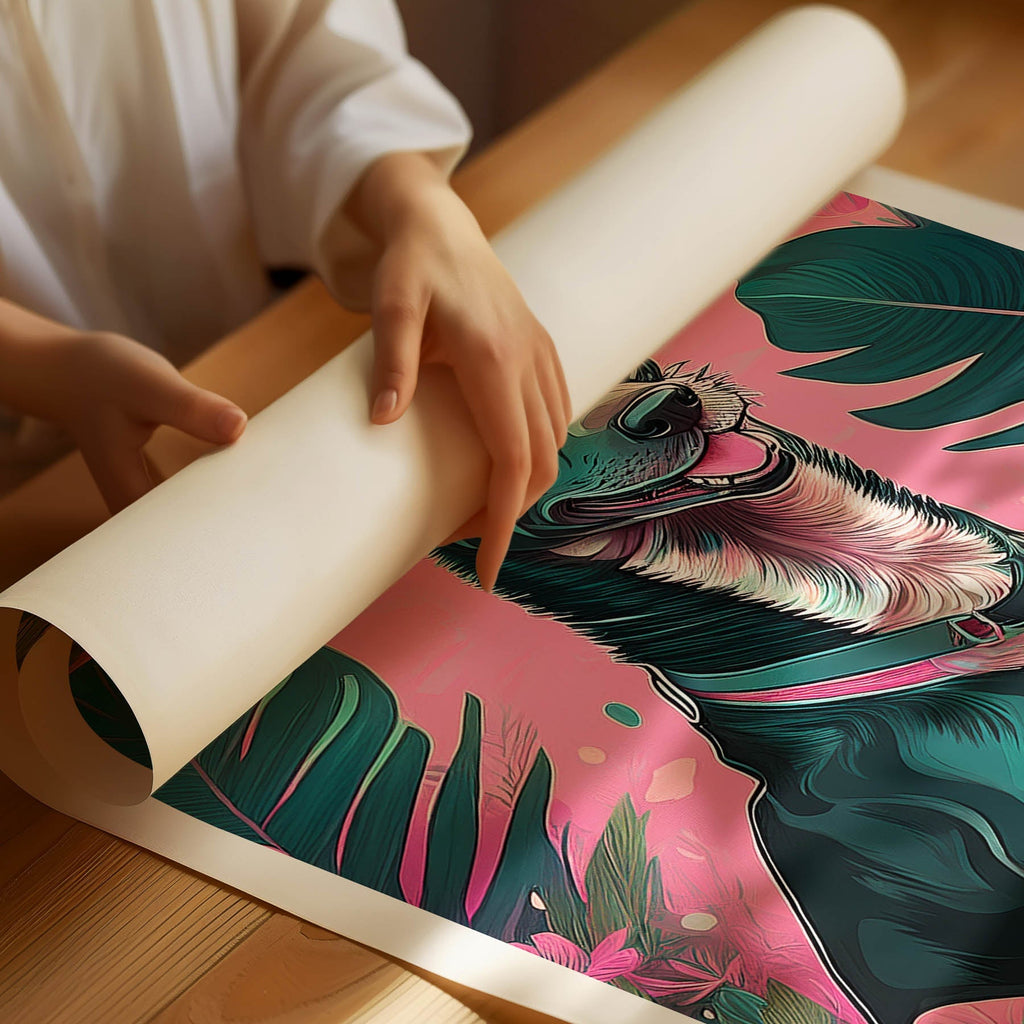 Greyhound Flowery Dog image 1