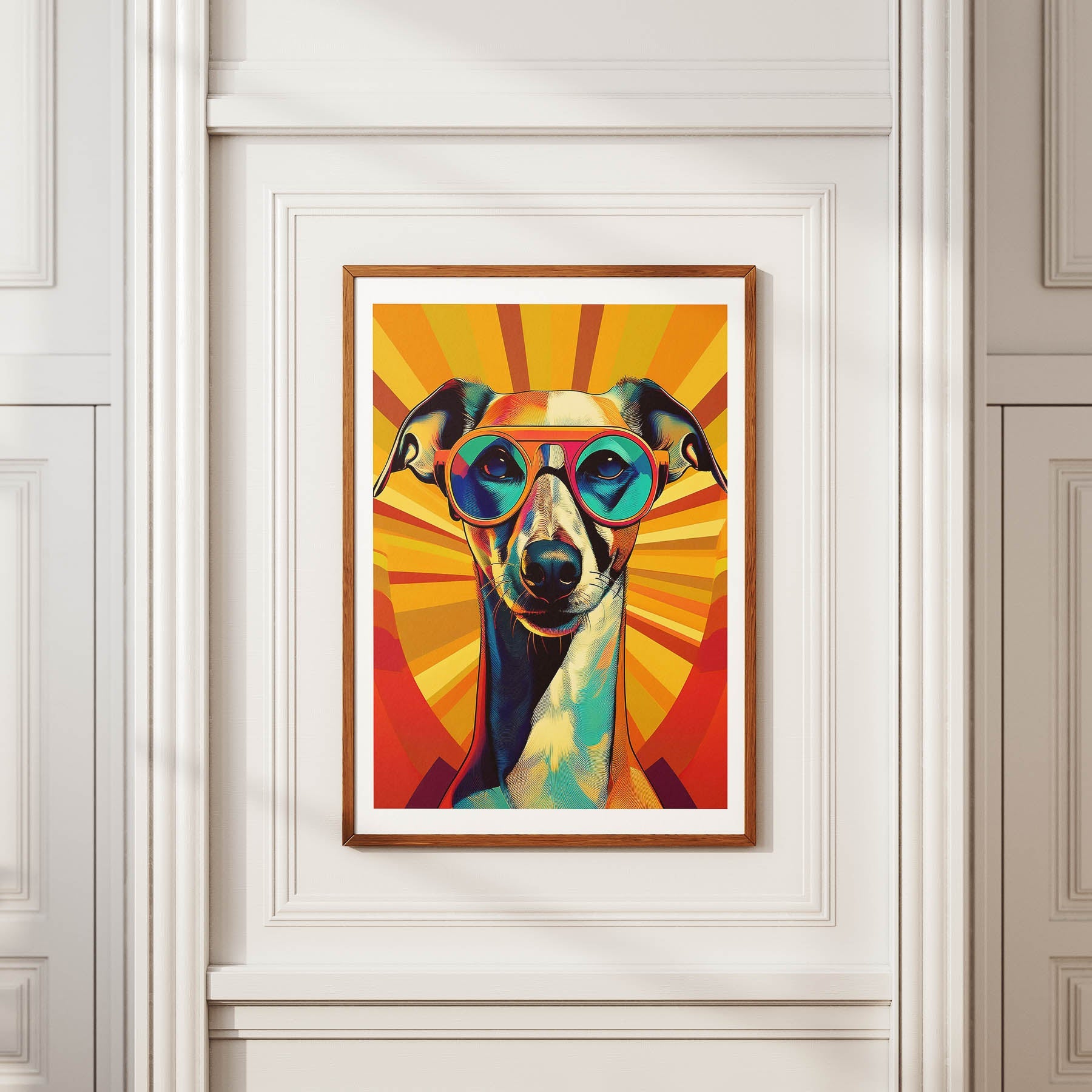 Grayhound In Colourful Sunnies 3 image 2