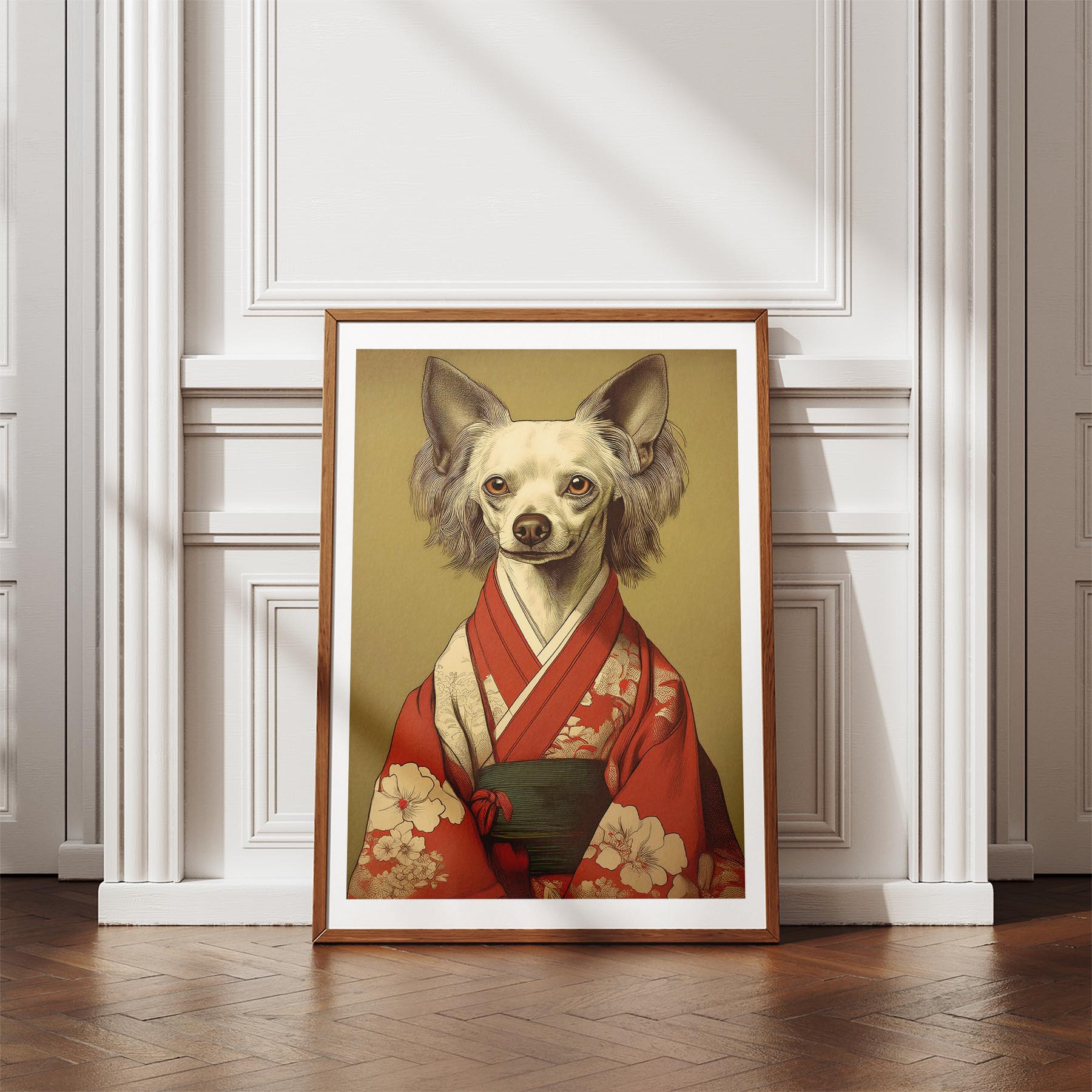Chinese Crested Japanse Kimono Dog Series image 4