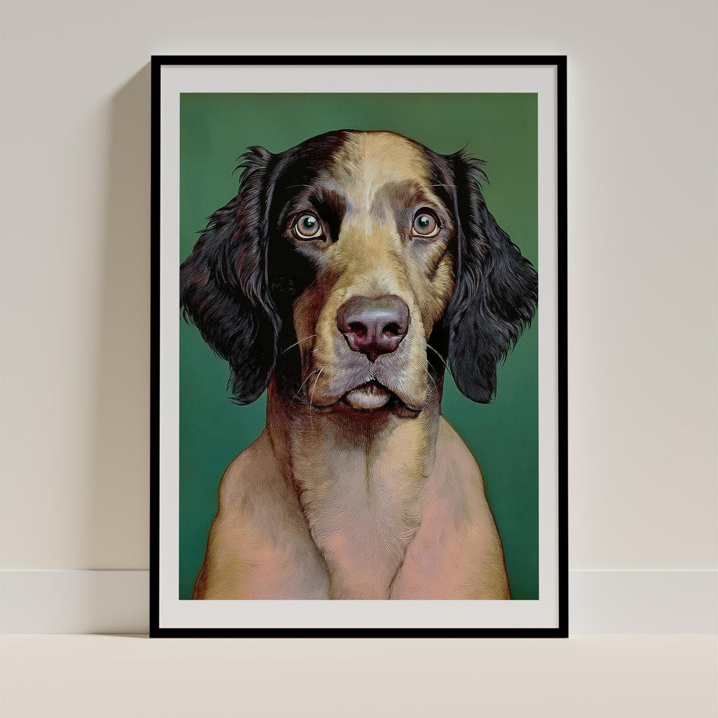 Gordon Setter Green Painted Series image 0
