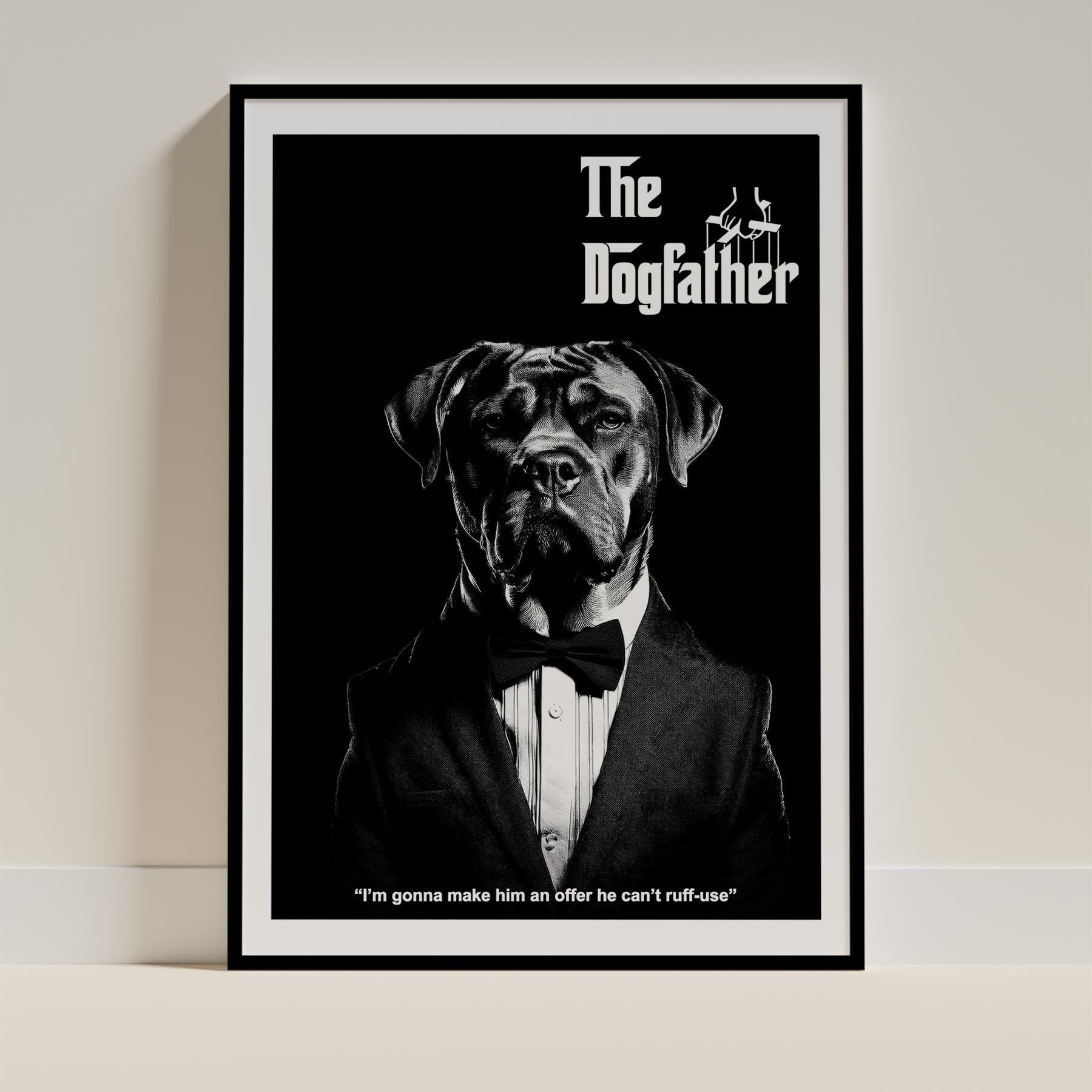 Dogue de Bordeaux Mafia Dog Series image 0
