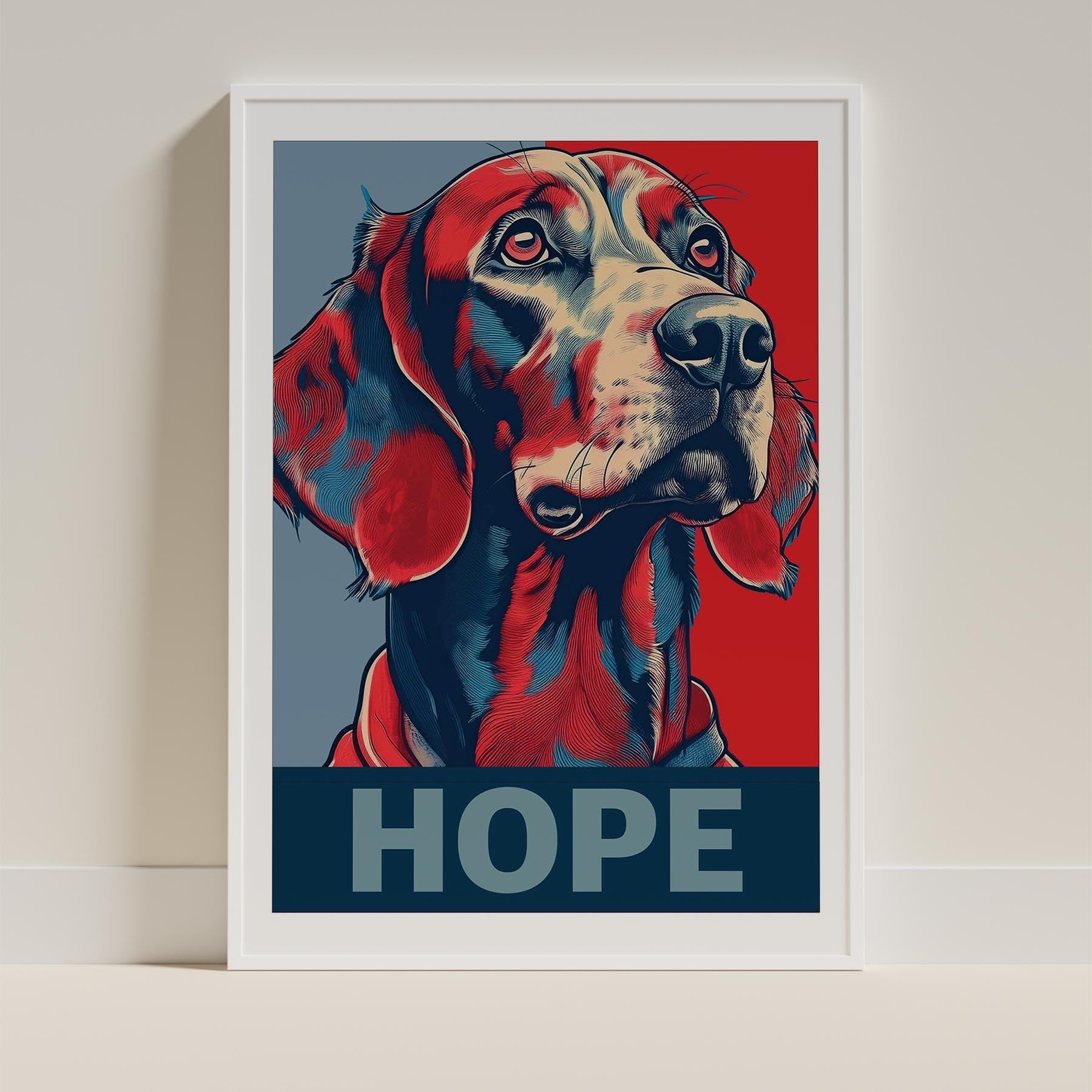 Irish Setter HOPE Series Inspired by the Obama Poster image 9