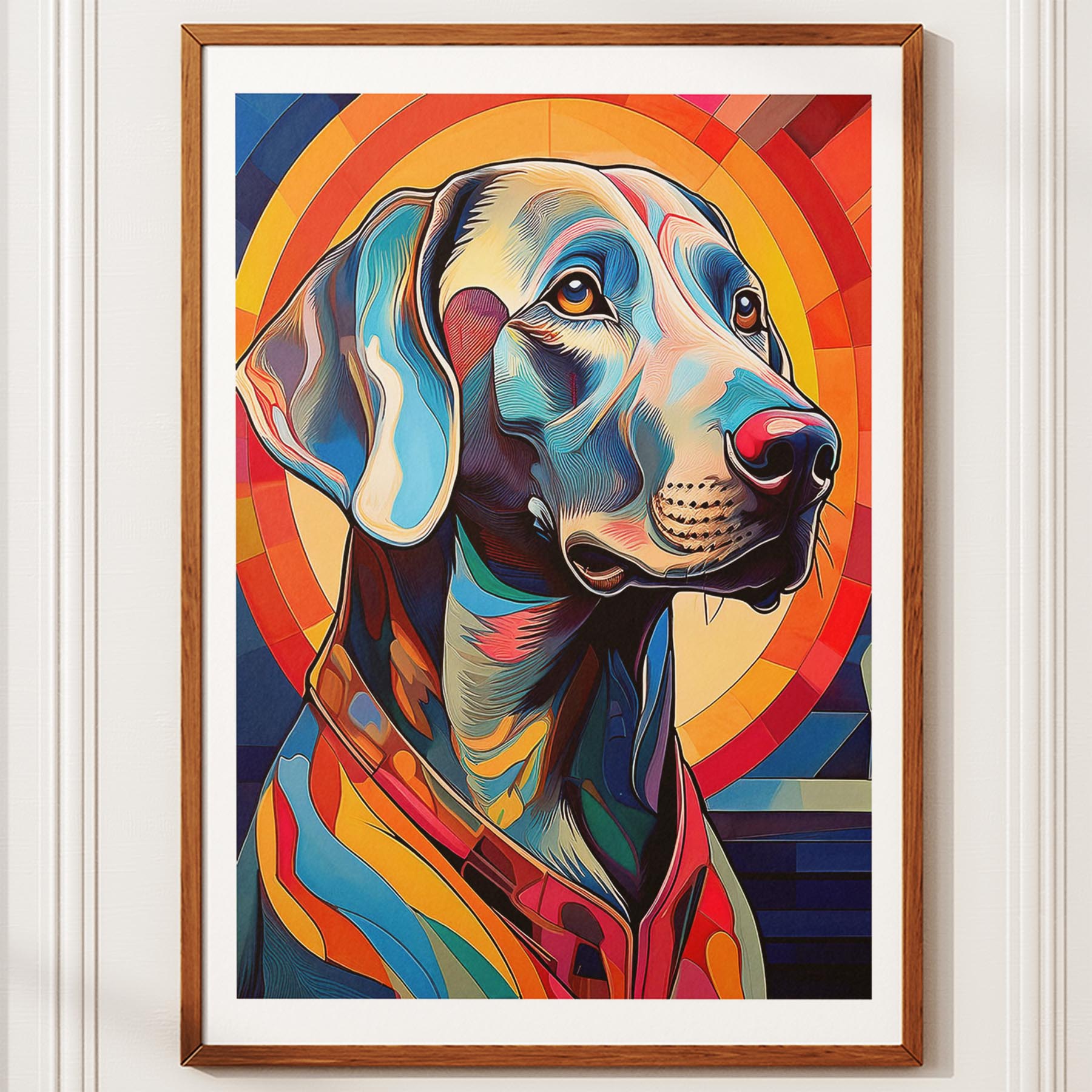 Weimaraner Colour Graphics image 11