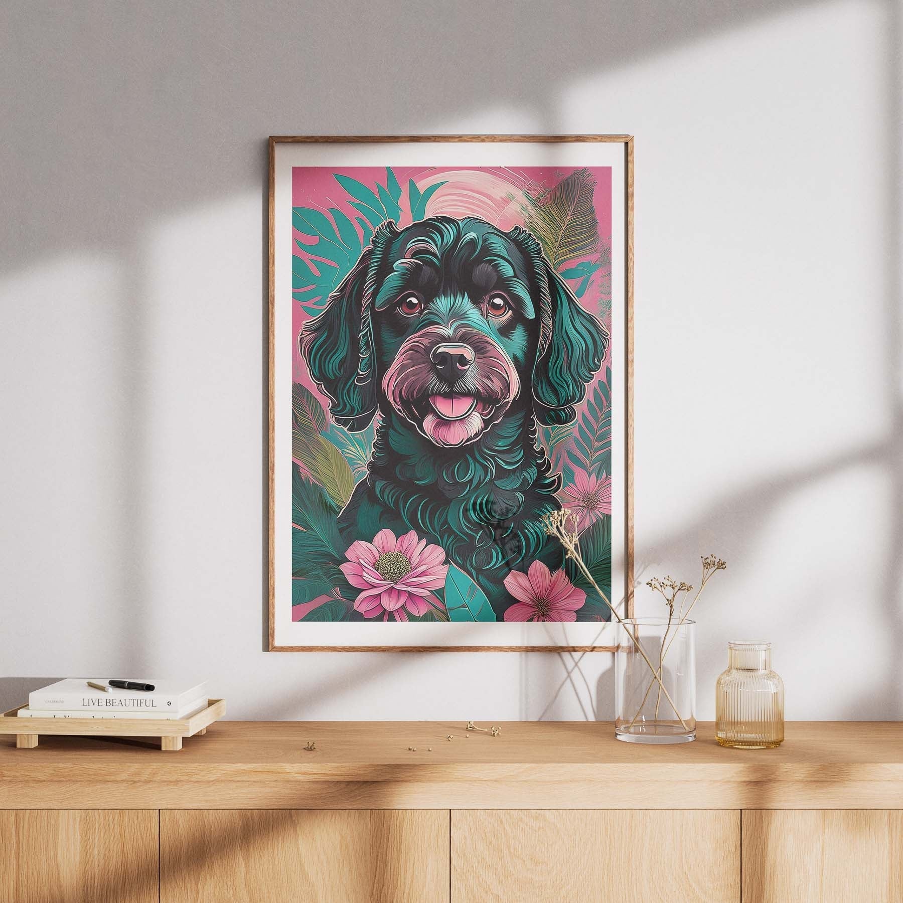 Cavoodle 3 Flowery Dog image 8