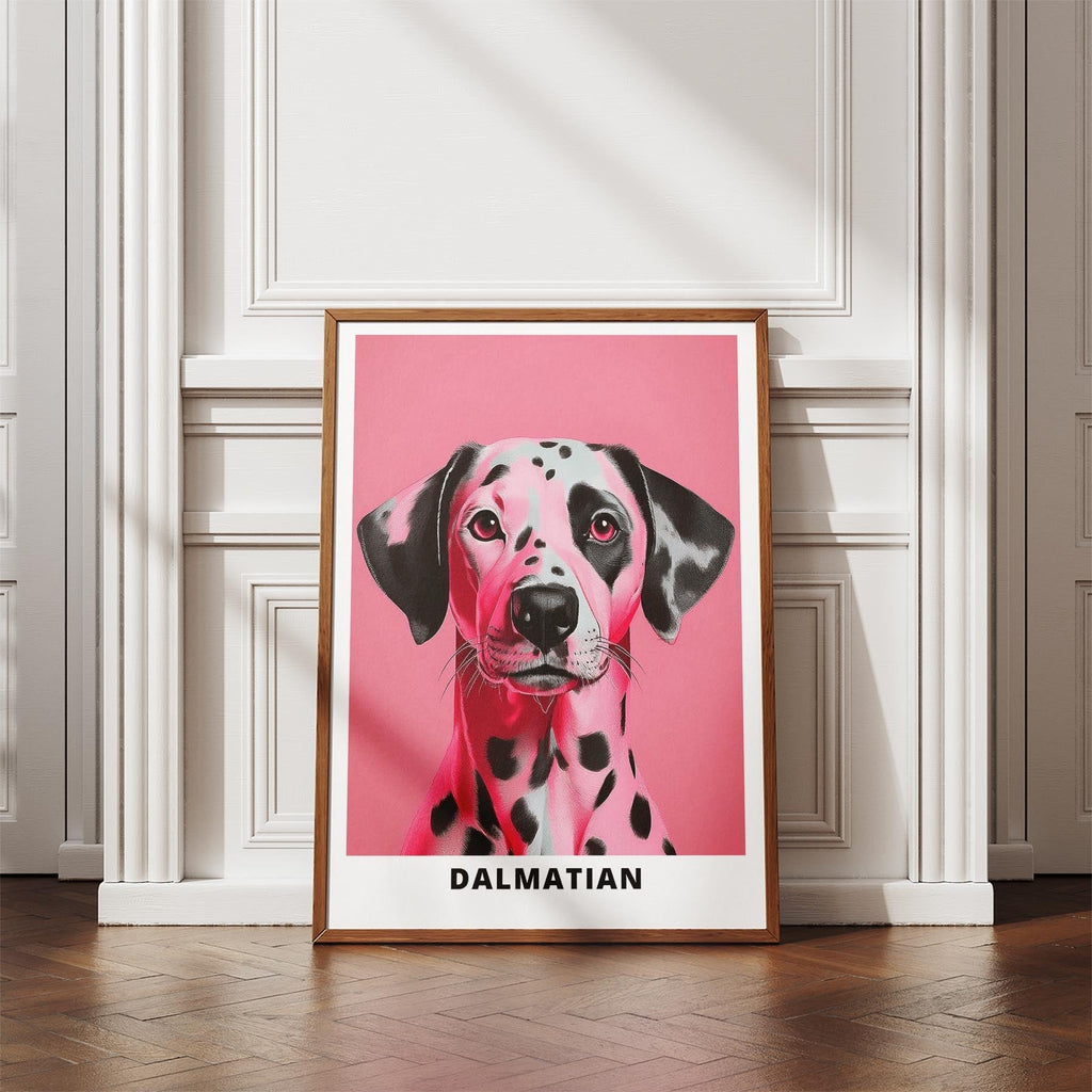 Dalmatian Pink and Black Dog Series 1 image 4
