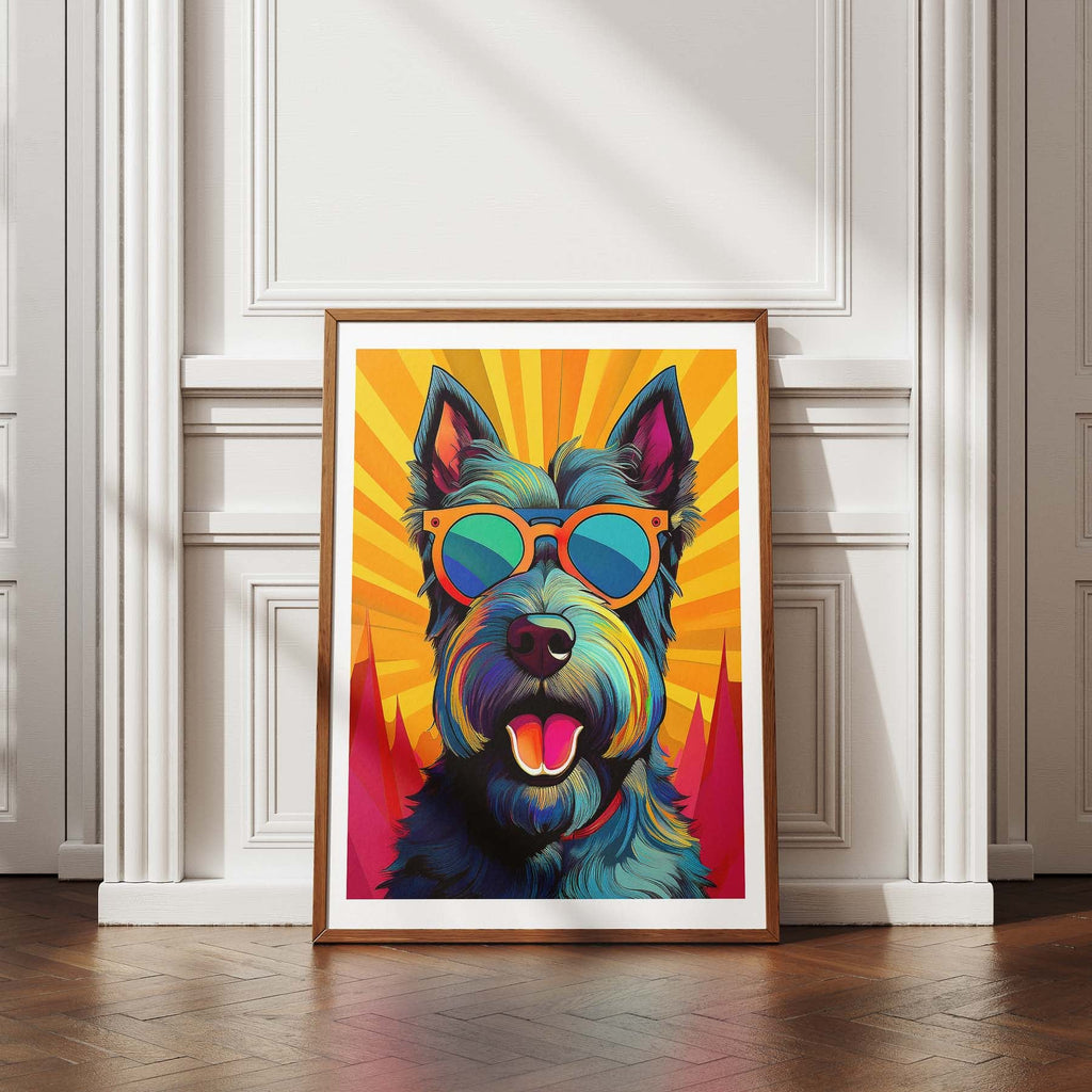 Scottish Terrier In Colourful Sunnies 1 image 4