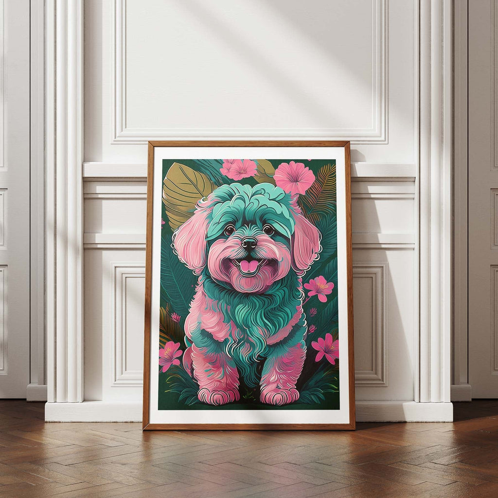 Bichon Frise Flowery Dog image 4