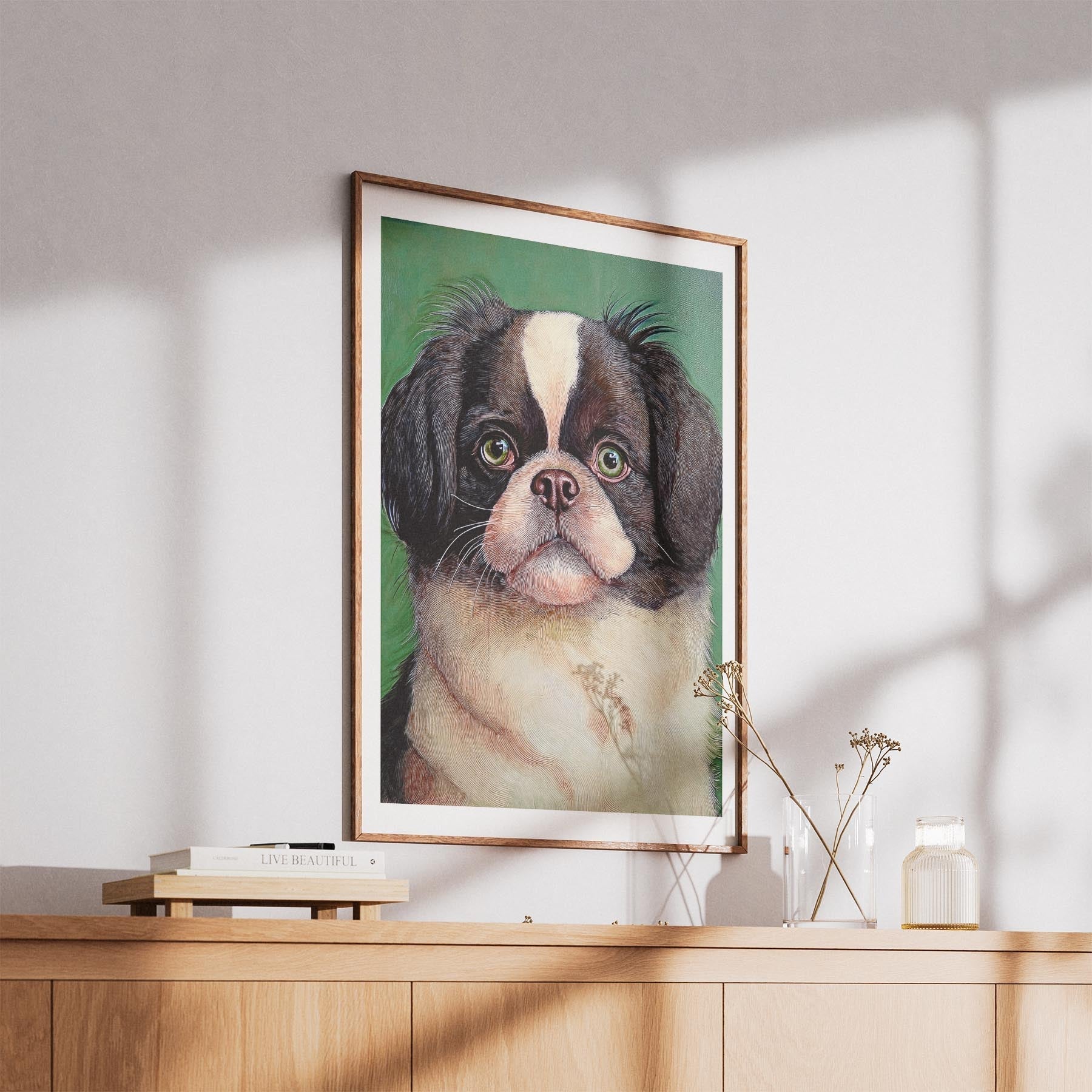 Japanese Chin Green Painted Series image 5