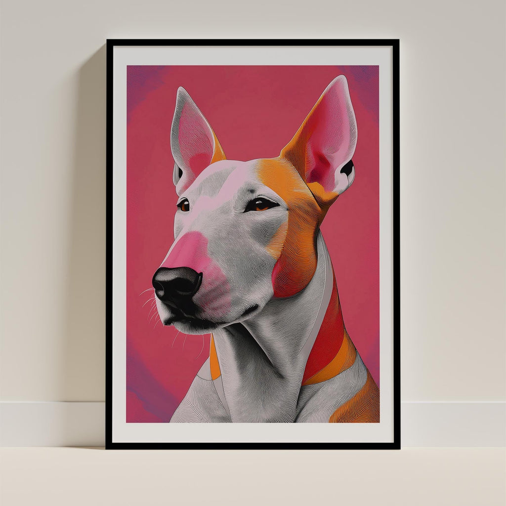 Bull Terrier Modern Pop Dog Series image 0