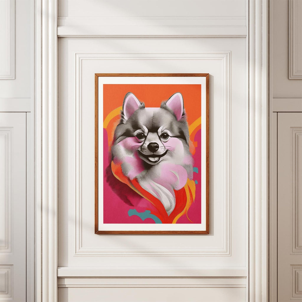 Pomeranian Modern Pop Dog Series image 3