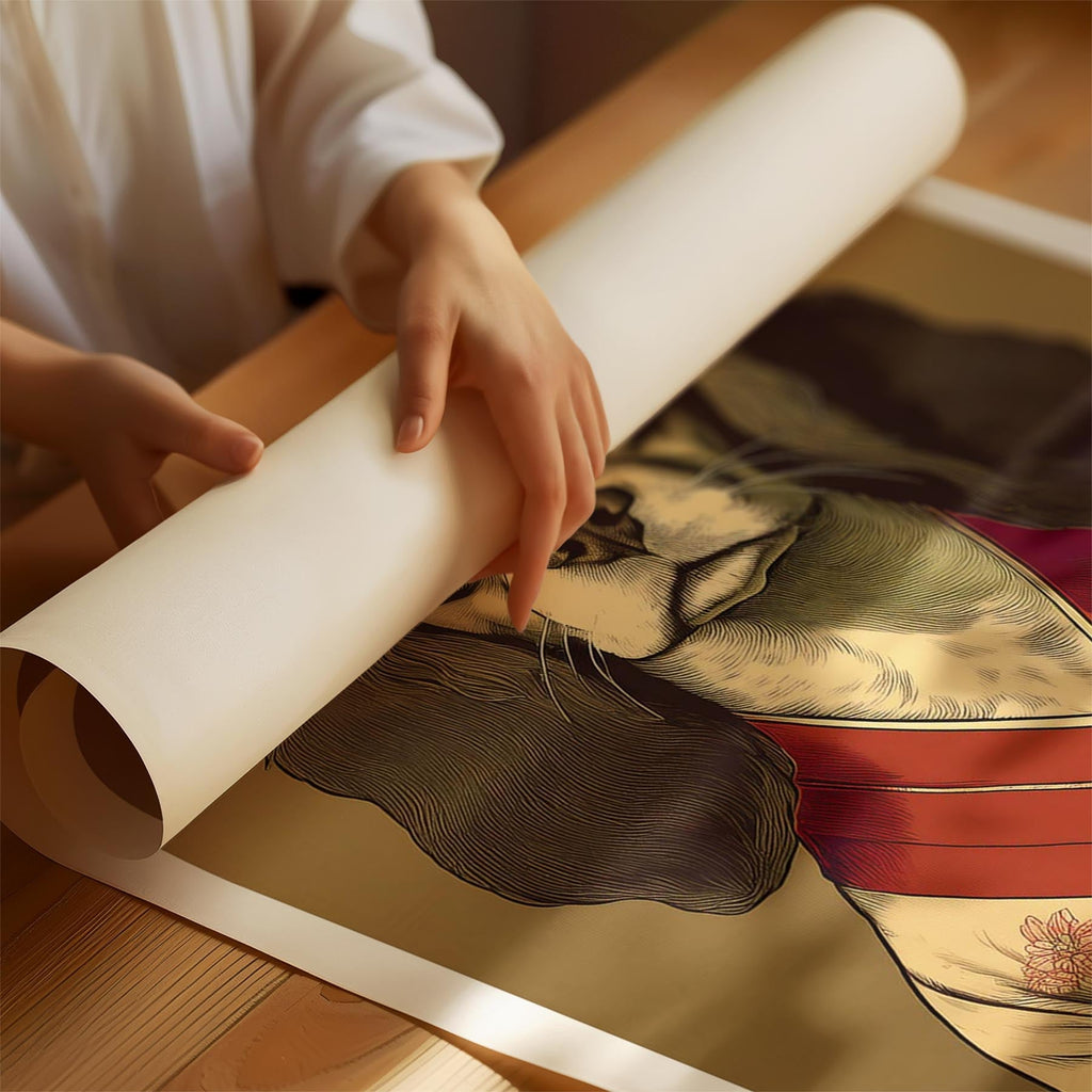 Cavalier Spaniel Japanse Kimono Dog Series image 1