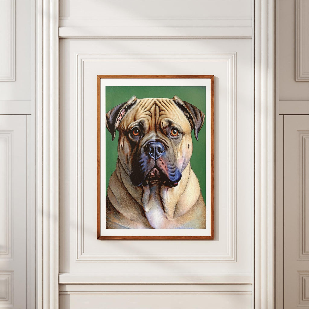 Bullmastiff Green Painted Series image 3
