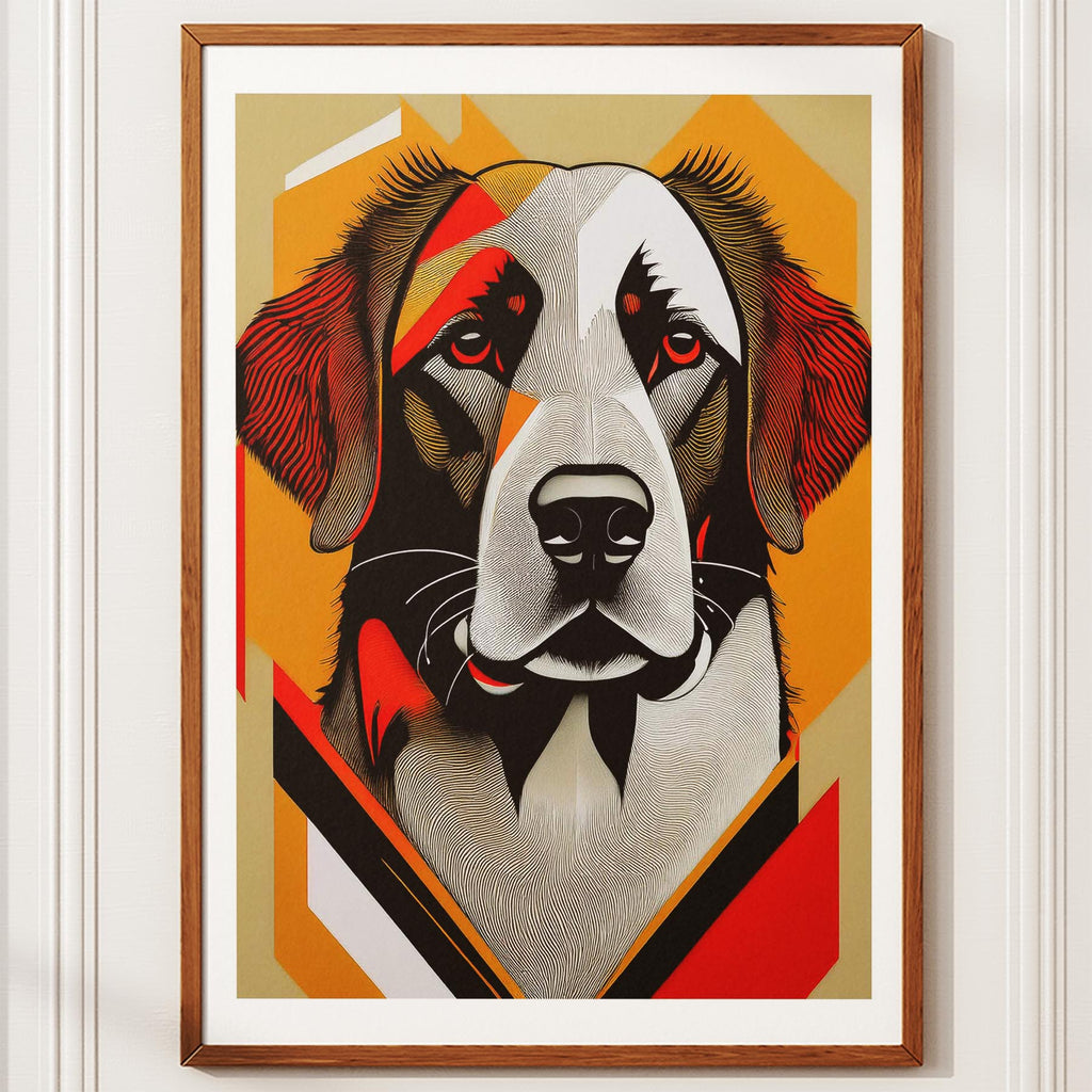 Murray River Retriever Geometric Orange Series image 10