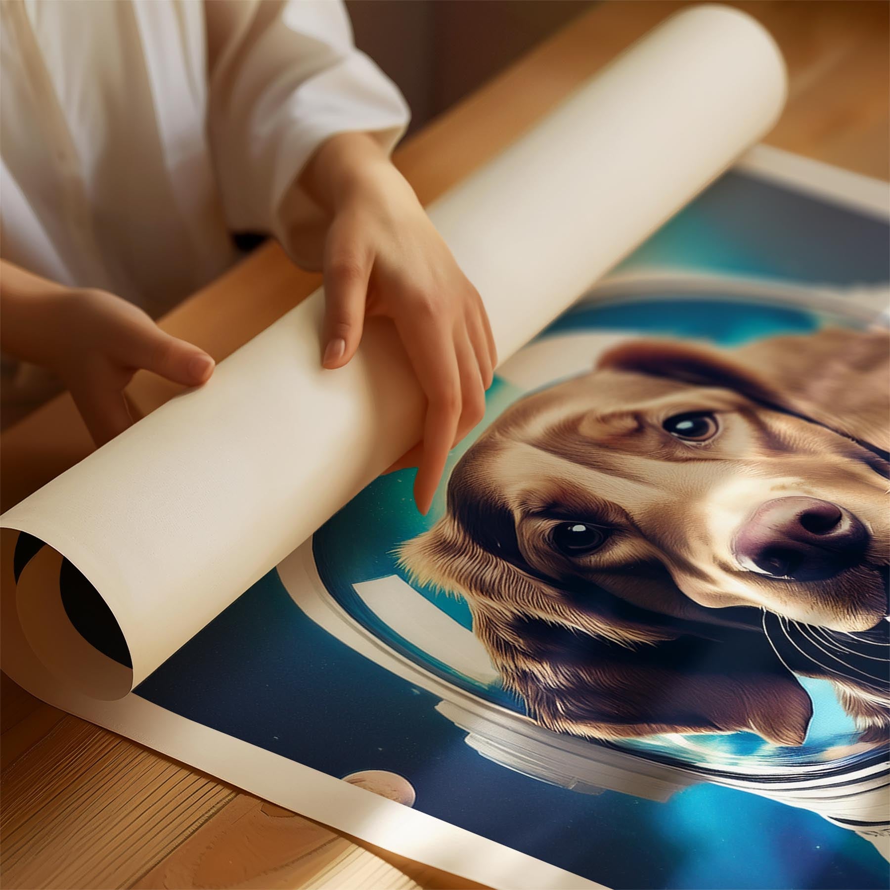 Gordon Setter Astronaut Dog Series image 1