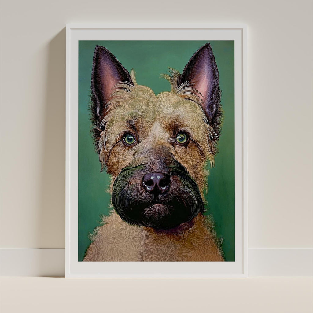 Scottish Terrier Green Painted Series image 9