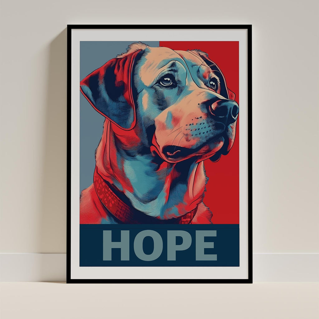 Maremma HOPE Series Inspired by the Obama Poster image 0