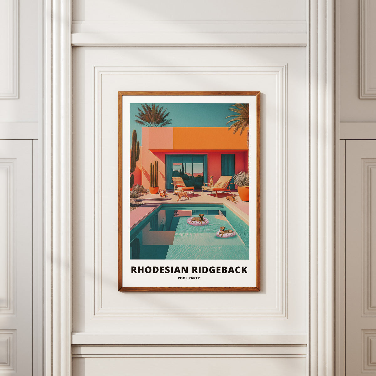 Rhodesian Ridgeback Pool Party image 2