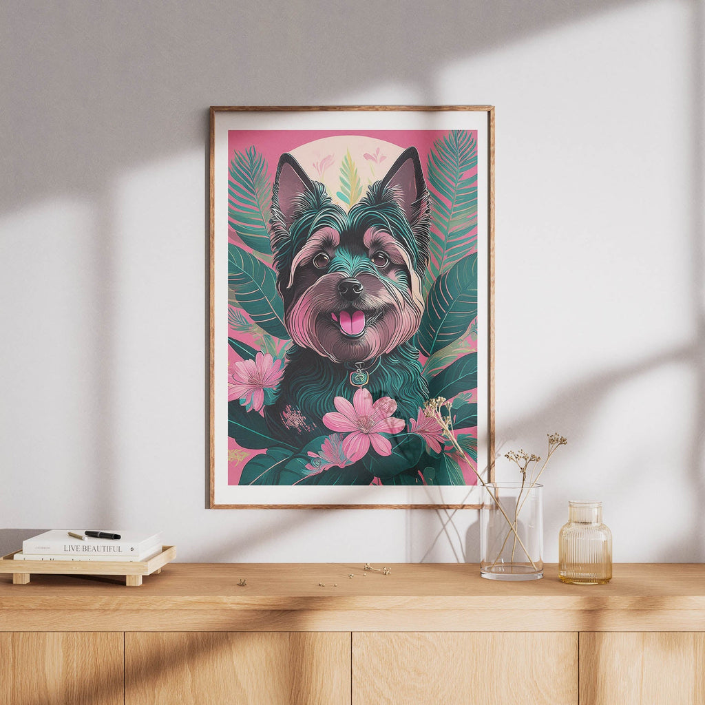 Yorkshire Terrier Flowery Dog image 8