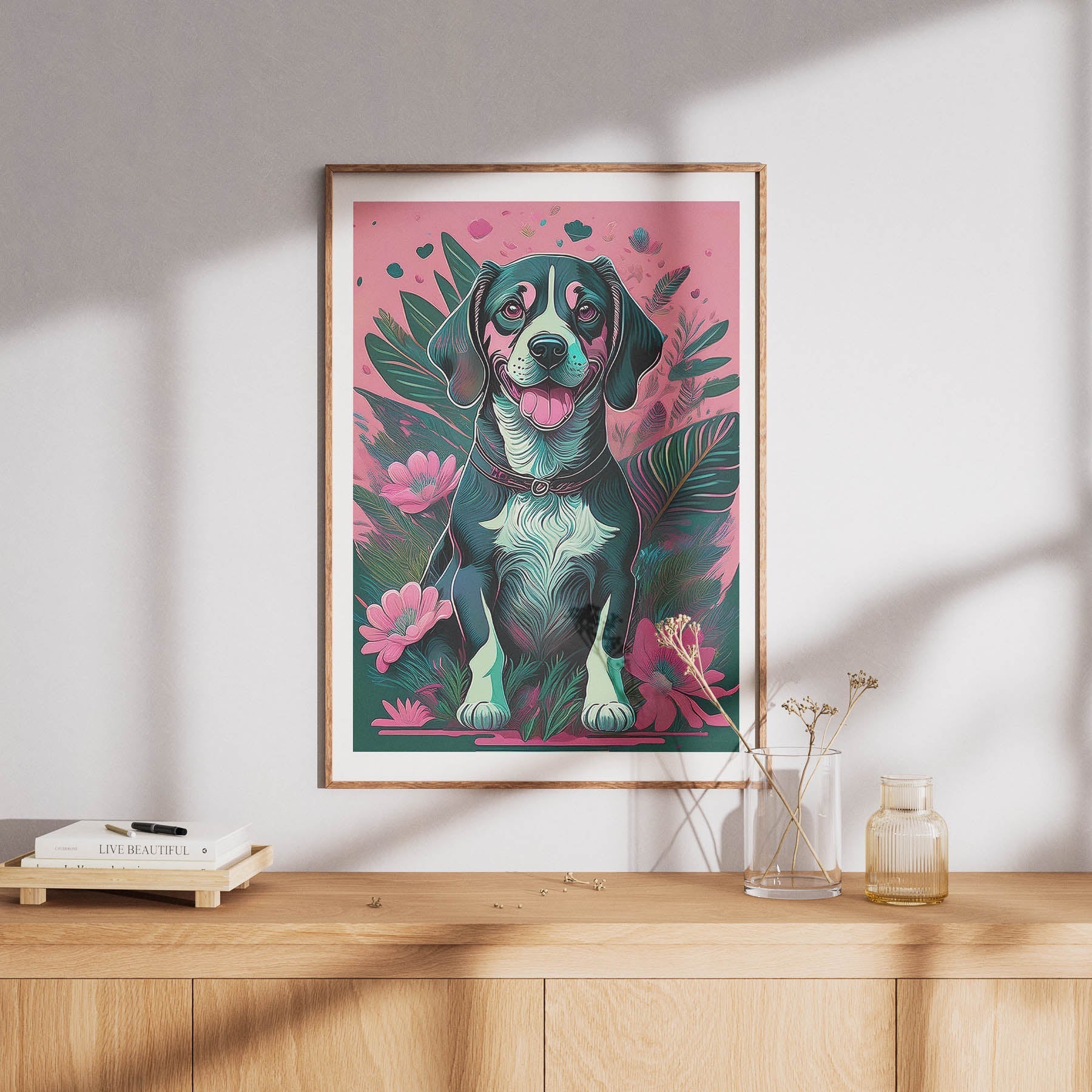 Beagle Flowery Dog image 9