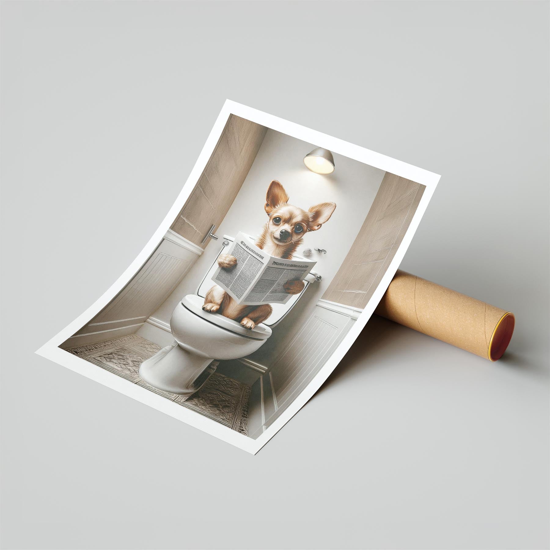Chihuahua Toilet Humour Dog Series 2 image 6
