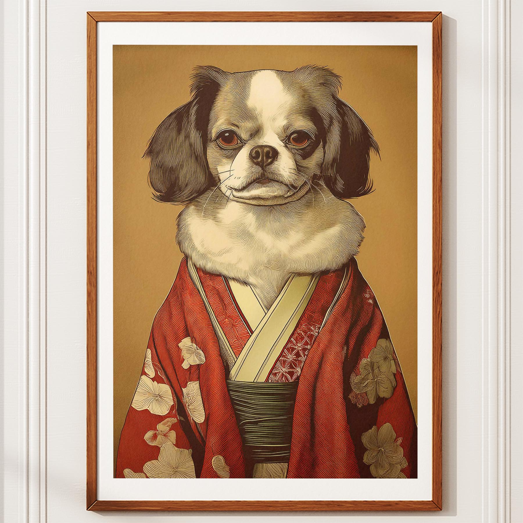 Japanese Chin Japanse Kimono Dog Series image 10