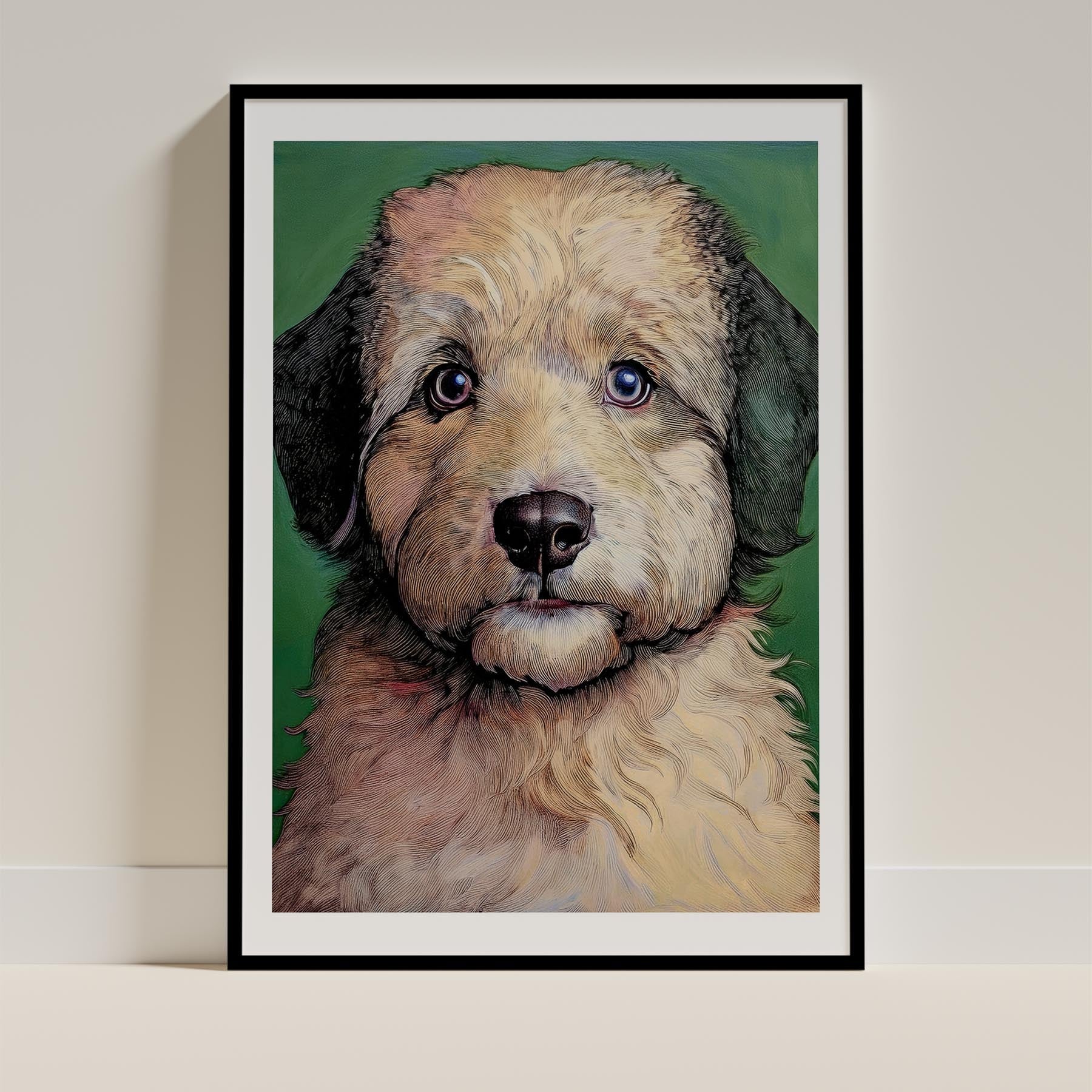 Coton de Tulear Green Painted Series image 0