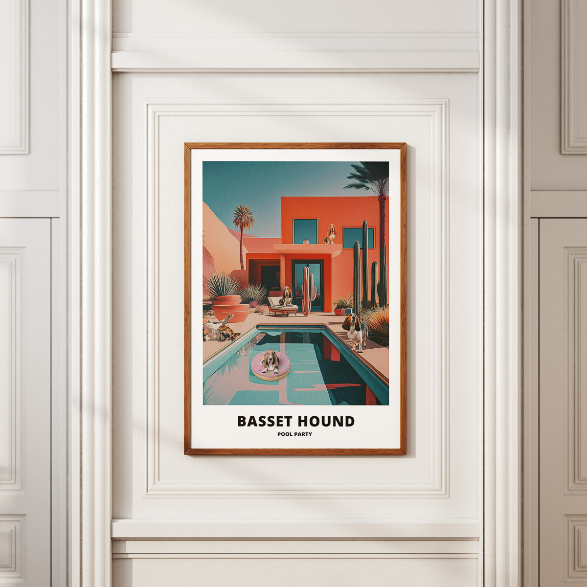 Basset Hound Pool Party image 2