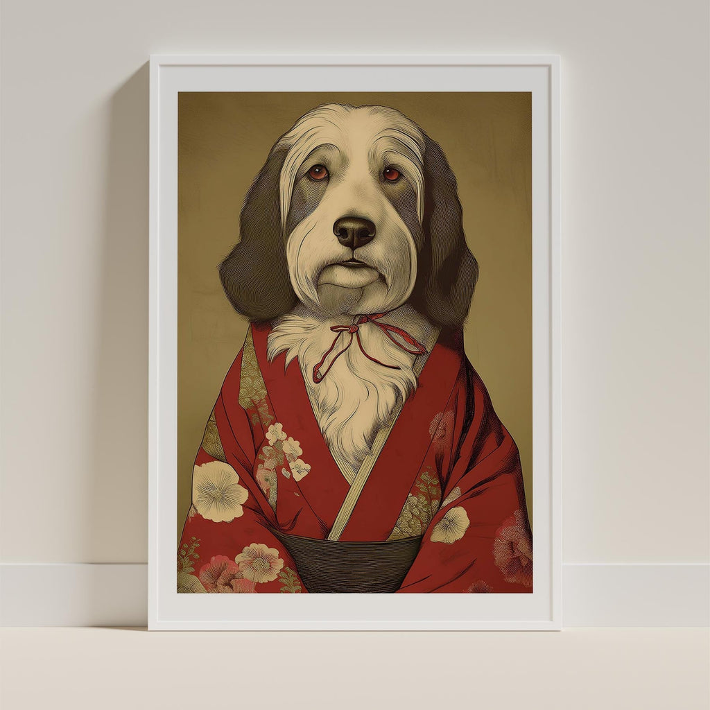 Old English Sheepdog Japanse Kimono Dog Series image 9