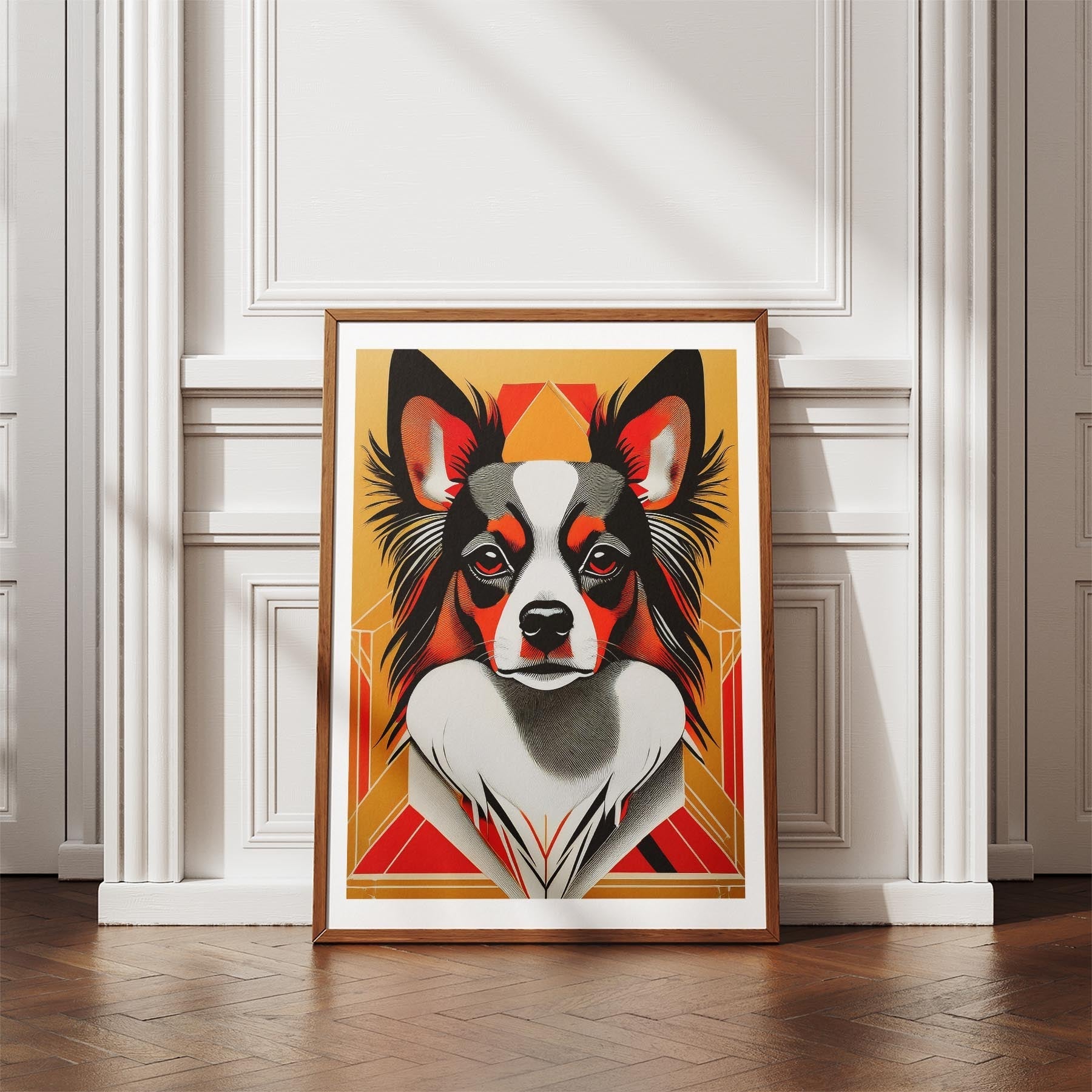 Papillon Geometric Orange Series image 4