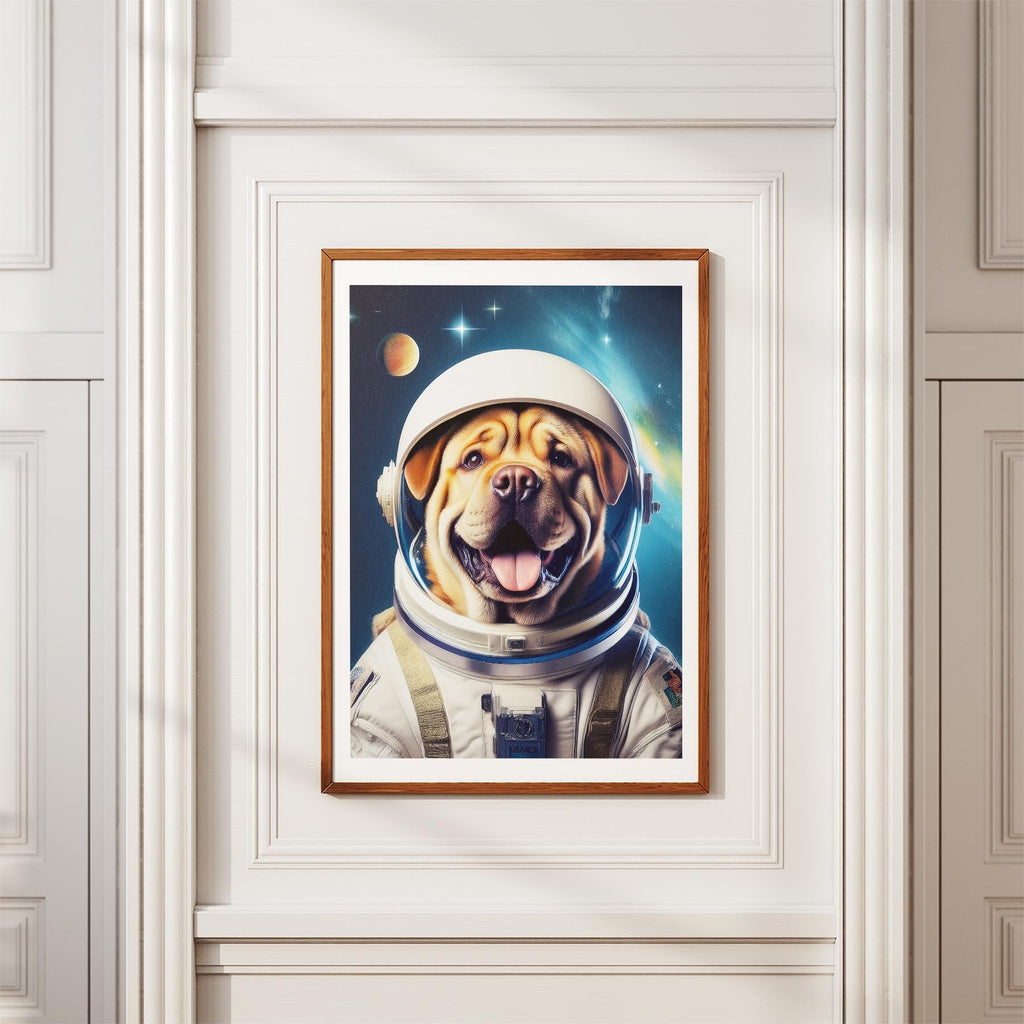 Shar Pei Astronaut Dog Series image 3