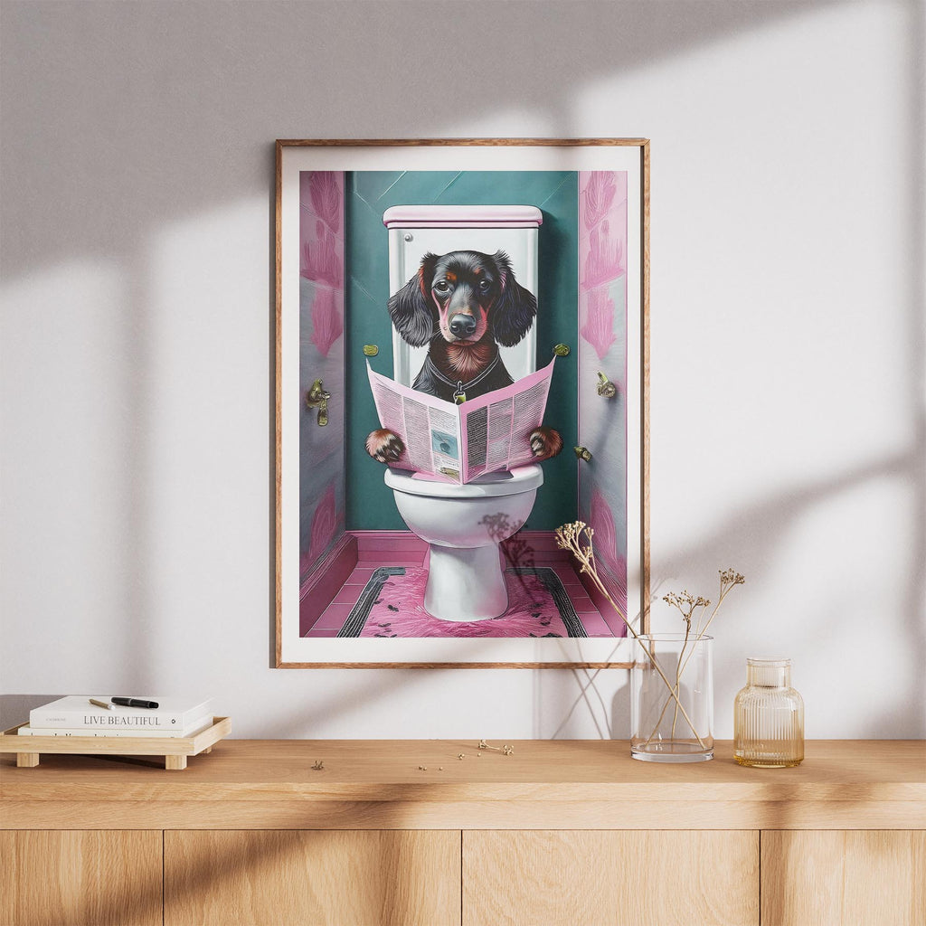 Dachshund Toilet Humour Dog Series 3 image 8