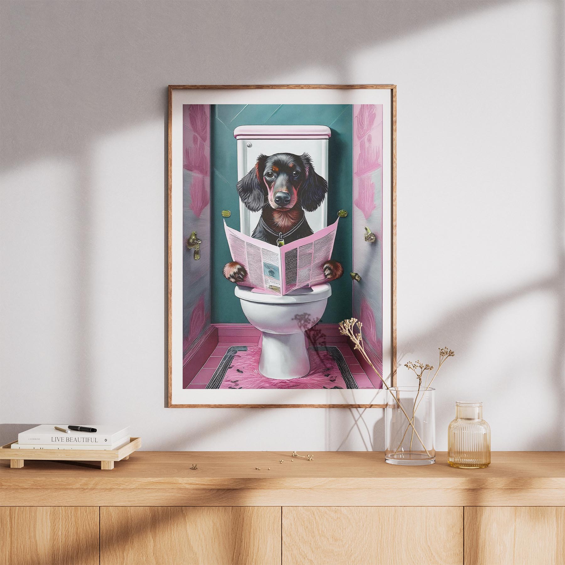 Dachshund Toilet Humour Dog Series 3 image 8