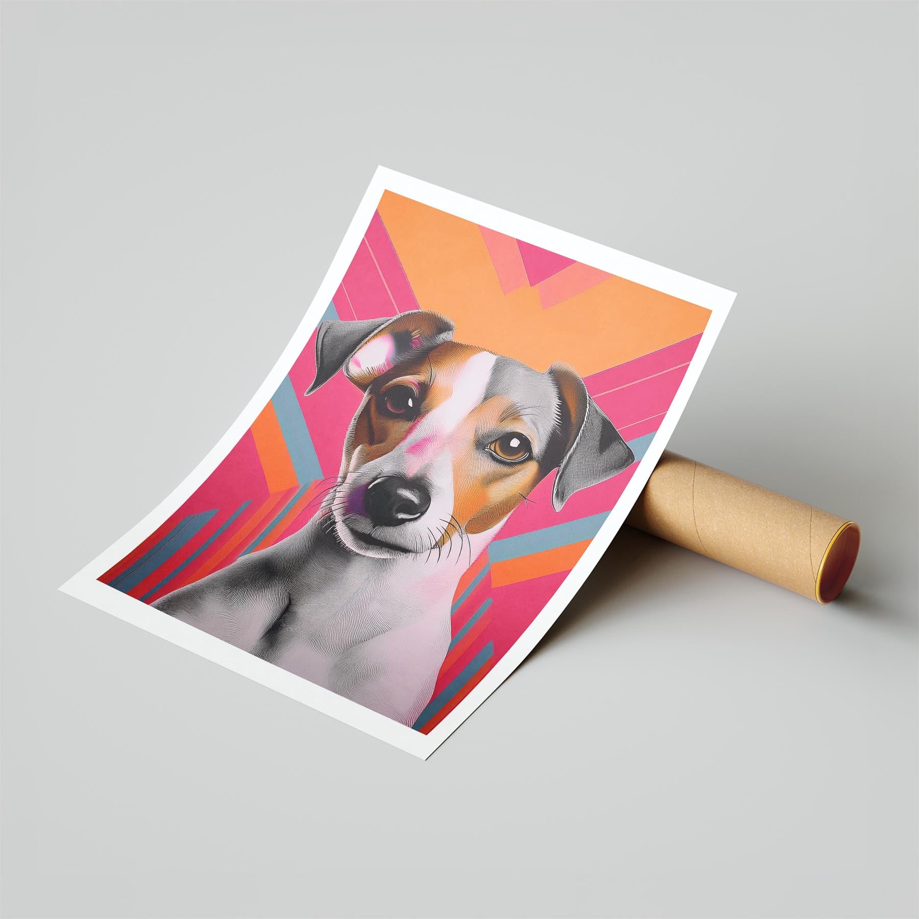 Jack Russell Modern Pop Dog Series image 6